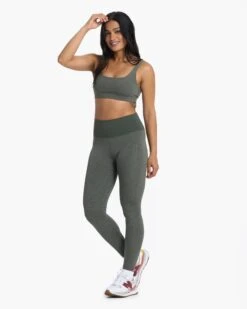 Lux Rib Daily Bra | Dusty Pine Heather 14 Lux Rib Daily Bra | Dusty Pine Heather -Chic Warp Sales VW1002HDY 1816