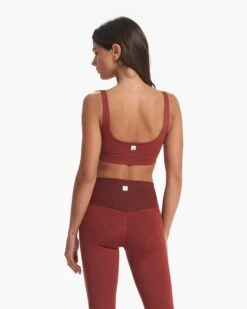 Lux Rib Daily Bra | Currant Heather -Chic Warp Sales VW1002HUT 00267