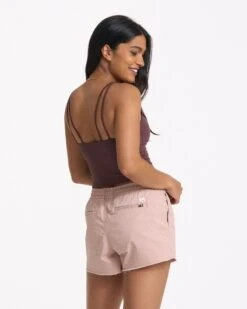 Halo Performance Crop | Chestnut Heather 11 Halo Performance Crop | Chestnut Heather -Chic Warp Sales VW1005HCH 2524