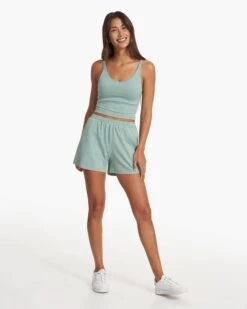 Halo Performance Crop | Celery Heather 9 Halo Performance Crop | Celery Heather -Chic Warp Sales VW1005HLE SP23 W ECOMM TOPS TOP 1539 1x1 0d061793 a8ef 4bda 9dd4 647d8afd6acb