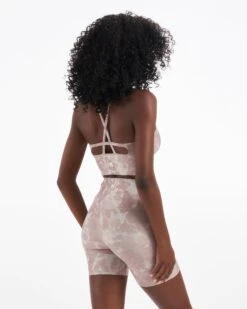 Long Line Elevation Bra | Dogwood Washed Flower -Chic Warp Sales VW1008DWF 01635