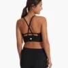 Long Line Elevation Bra | Black Heather -Chic Warp Sales VW1008HBK SP22 W ECOMM TOP 3405