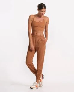 Long Line Elevation Bra | Palo Santo Heather -Chic Warp Sales VW1008HPS SP23 W ECOMM SPORTSBRAS DETAIL 8946 1x1 db8aa921 4374 468b a2c7 d98690a8cde5