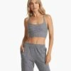 Long Line Elevation Bra | Heather Grey -Chic Warp Sales VW1008HTG SP23 W ECOMM SPORTSBRAS DETAIL 0884 1x1 3d6434e5 7630 4df6 a36f fb8eedbe44bc