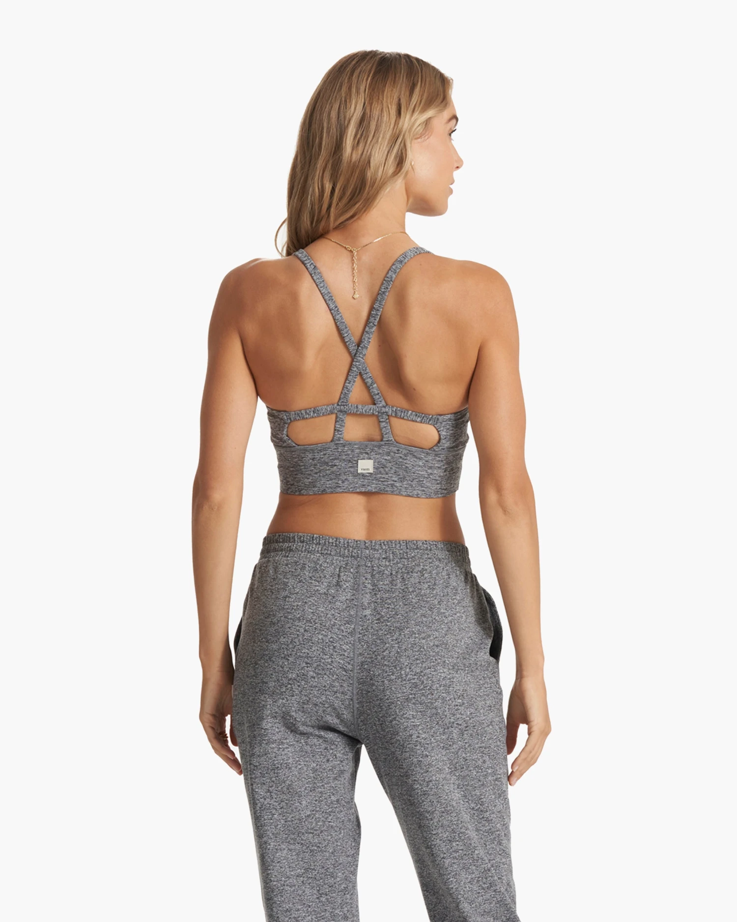 Long Line Elevation Bra | Heather Grey 5 Long Line Elevation Bra | Heather Grey - Image 3