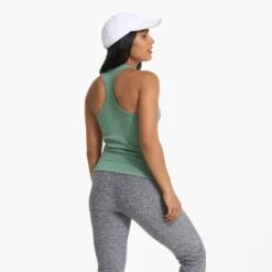 Sunrise High Neck Tank | Celadon -Chic Warp Sales VW1012CEL 2949