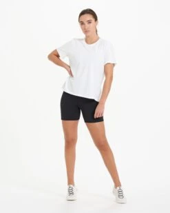 Feather Tee | White -Chic Warp Sales VW1015WHT 7970