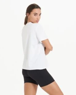 Feather Tee | White -Chic Warp Sales VW1015WHT 7978