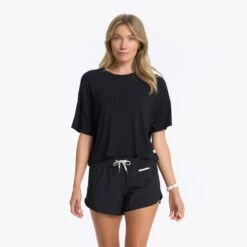 Cove Tee | Black -Chic Warp Sales VW1017BLK 0917