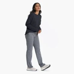 Long-Sleeve Sunrise Crew | Black -Chic Warp Sales VW1048BLK 0807