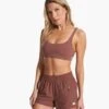 Yosemite Bra | Hazelnut -Chic Warp Sales VW104HZN FA23 W ECOMM sportsbras FRONT ALT TOPS 5
