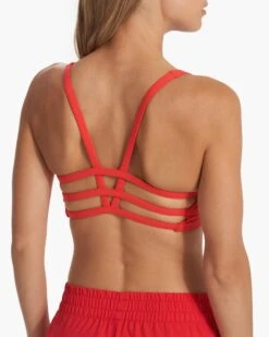 Yosemite Bra | Vermillion -Chic Warp Sales VW104VER SP23 W ECOMM SPORTSBRAS TOP 0922 1x1 d95e4539 4f33 46c5 9f6a bbc92833c171