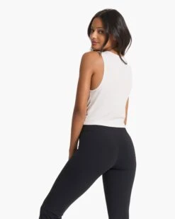 Cove High Neck Tank | White Heather -Chic Warp Sales VW1051HTW SP23 W ECOMM TOPS TOP 0429 1x1 01347d3f ff6a 4872 a8b0 50fbad53cddb