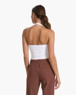 Simplicity Halter | White -Chic Warp Sales VW1054WHT SP23 W ECOMM TOPS TOP 2947 1X1 5d19ab7c 321b 4549 ad63 8eacd9e80e71