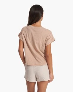 Sunset Easy Tee | Coconut -Chic Warp Sales VW1065COC SP23 W ECOMM TOPS TOP 2387 1x1 94304a5a f065 4f03 9e15 31aa35915b54