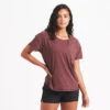 Lux Performance Tee | Fig Heather -Chic Warp Sales VW106HFI 1