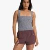 Elevation Square Neck Tank | Heather Grey -Chic Warp Sales VW1080HTG 2305