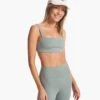 Evolve Square Neck Bra | Fern 1 Evolve Square Neck Bra | Fern -Chic Warp Sales VW1081FRN FA23 W ECOMM sportsbras FRONT TOPS 3