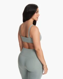 Evolve Square Neck Bra | Fern -Chic Warp Sales VW1081FRN SP24 W ECOMM sportsbras BACK TOPS 6 v2