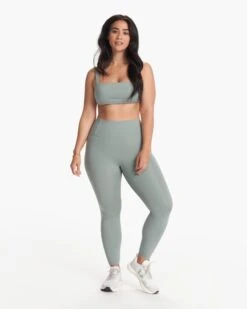 Evolve Square Neck Bra | Fern -Chic Warp Sales VW1081FRN SP24 W ECOMM sportsbras FULL ALT 5 v2