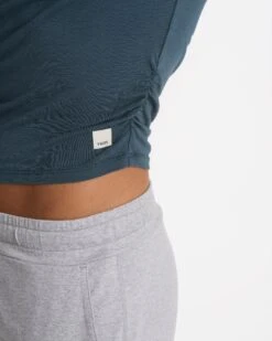 Long Sleeve Coast Crop | Stone -Chic Warp Sales VW1084STN SP23 W ECOMM TOPS DETAIL 1522 1x1 7de4ab57 62e9 4143 b027 ba7de9d434ec