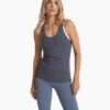 Lux Performance Tank | Azure Heather