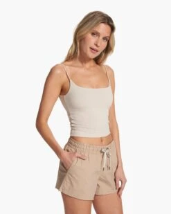 Lux Cami | Suede Heather -Chic Warp Sales VW1111HUE FA23 W ECOMM TOPS FULL ALT 6