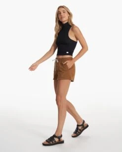 Cove Funnel Neck Tank | Black -Chic Warp Sales VW1113BLK SP23 W ECOMM TOPS 2983 FULL 1X1 861a3e8b b5dd 49fb 933f 97f5d09b17af