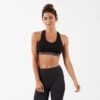 Interval Sports Bra | Black -Chic Warp Sales VW113BLK crop 1