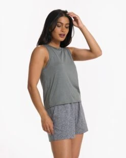 Energy Top | Dark Dusty Pine Heather -Chic Warp Sales VW123DDP 3332