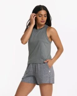 Energy Top | Dark Dusty Pine Heather -Chic Warp Sales VW123DDP 3392