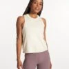 Energy Top | Bone Heather -Chic Warp Sales VW123HBN FA23 W ECOMM TOPS FRONT TOPS 2