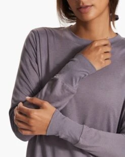 Daydream Crew | Sawyer Heather -Chic Warp Sales VW133HSW FA23 M ECOMM TOPS DETAIL 2