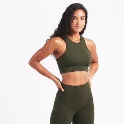 Elevation Bra | Evergreen Heather