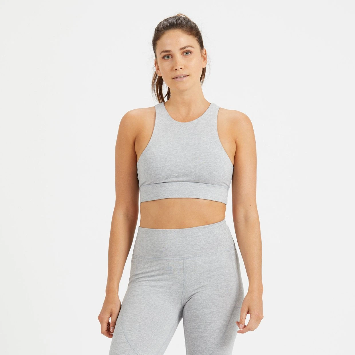 Elevation Bra | Light Heather Grey 4 Elevation Bra | Light Heather Grey - Image 2