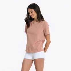 Coast Tee | Rose -Chic Warp Sales VW156ROS 3483