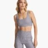 Daily Bra | White Gingham Plaid -Chic Warp Sales VW158WGP FA23 W ECOMM sportsbras FRONT ALT TOPS 4