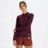 Long-Sleeve Lux Tee | Cerise Heather -Chic Warp Sales VW167HCE 1