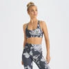 Bella Bra | Charcoal Big Flower -Chic Warp Sales VW168HBF 1