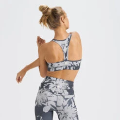 Bella Bra | Charcoal Big Flower 8 Bella Bra | Charcoal Big Flower -Chic Warp Sales VW168HBF 3