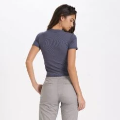 Pose Fitted Tee | Azure -Chic Warp Sales VW169AZR 3 8914e871 f385 441c bcd1 5e0110b7eac5