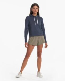 Halo Essential Hoodie | Azure Heather -Chic Warp Sales VW226HAZ 03203