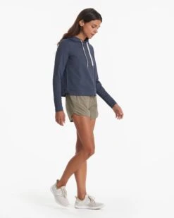 Halo Essential Hoodie | Azure Heather -Chic Warp Sales VW226HAZ 03226