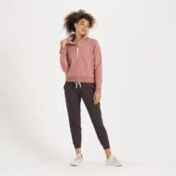 Restore Half Zip | Light Terracotta -Chic Warp Sales VW233LTT 4 65363d12 5934 4669 9a69 2a91f39bfadc