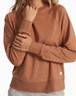 Long Sleeve Halo Crew | Palo Santo Heather -Chic Warp Sales VW241HPS SP22 W ECOMM FLEECE TOPS 2153 1x1 2997cf6d 05b9 4f5c a547 0444f25caf6f