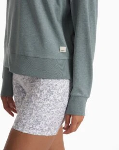 Long Sleeve Halo Crew | Stormy Heather 13 Long Sleeve Halo Crew | Stormy Heather -Chic Warp Sales VW241HSR SP22 W ECOMM FLEECE TOPS 1637 1x1 a5882523 193f 4829 897b 04a23d82ca12