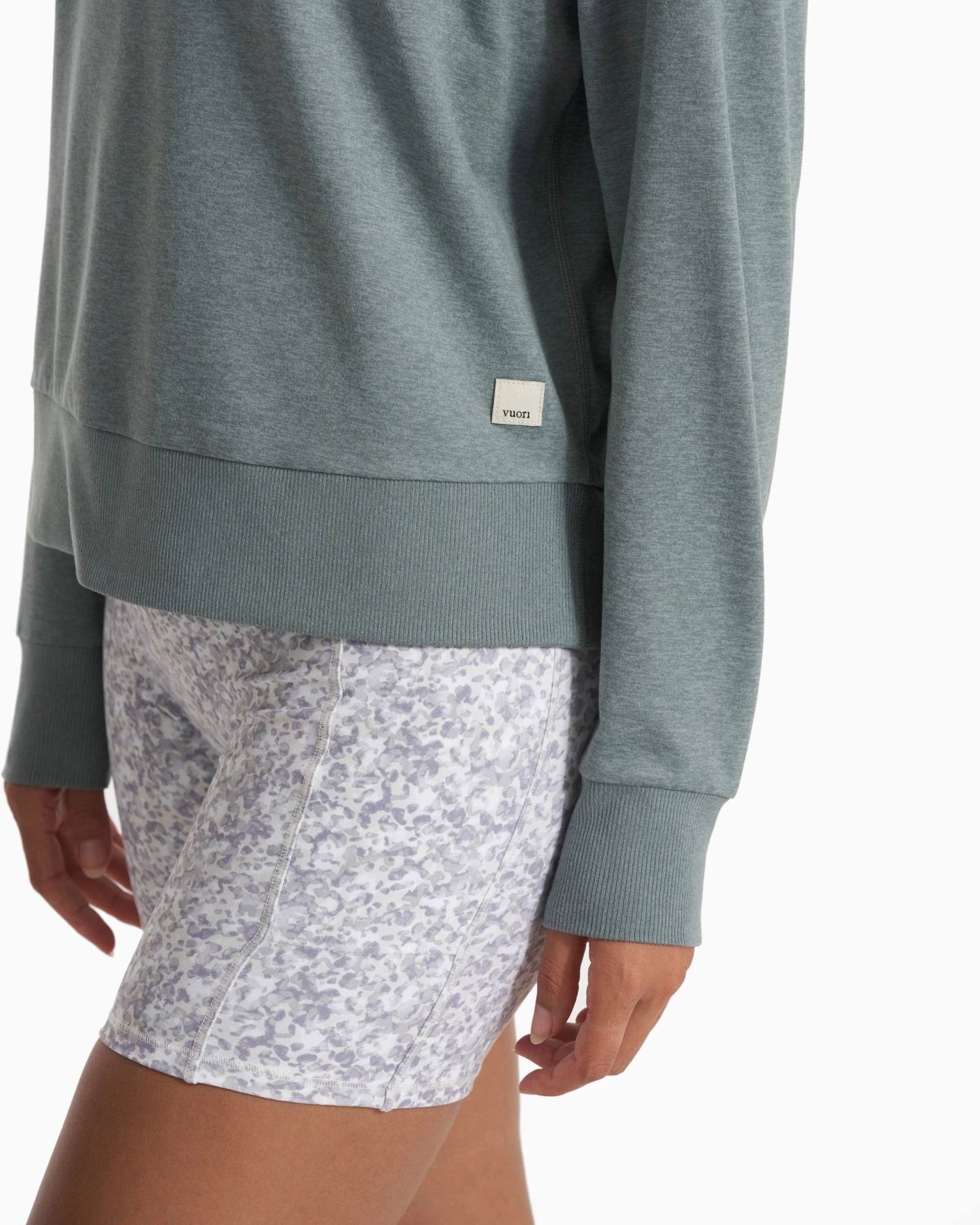 Long Sleeve Halo Crew | Stormy Heather 8 Long Sleeve Halo Crew | Stormy Heather - Image 6