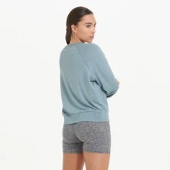 Long-Sleeve Halo Crew | Shade Heather 9 Long-Sleeve Halo Crew | Shade Heather -Chic Warp Sales VW241SHH 9855
