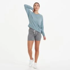 Long-Sleeve Halo Crew | Shade Heather 11 Long-Sleeve Halo Crew | Shade Heather -Chic Warp Sales VW241SHH 9866