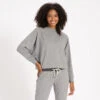 Catalina Crew | Heather Grey -Chic Warp Sales VW243HTG 1